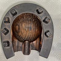 Posacenere vintage con ferro di cavallo