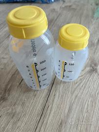 Bottiglie conservazione latte