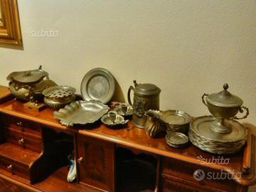 Oggetti in Peltro soprammobili vintage