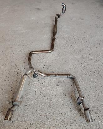 Scarico completo artigianale seat ibiza 1.5 tsi 