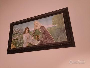 Quadro di Santa Anna con Maria 