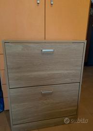 portascarpe in legno