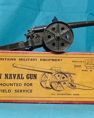 Britains Ltd. 4.7" Naval Gun anni'40/'50