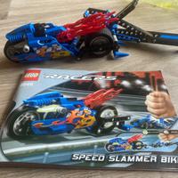 Lego racers 8646 Speed slammers bike - con scatola