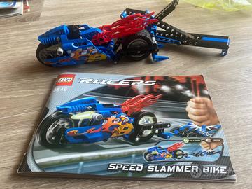 Lego racers 8646 Speed slammers bike - con scatola