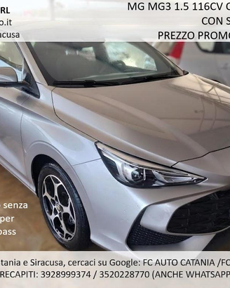 MG MG3 1.5 COMFORT PARI AL NUOVO 2025