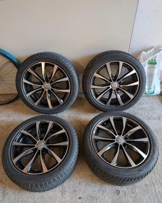 Cerchi MAK Wolf 17" + gomme invernali Bridgestone