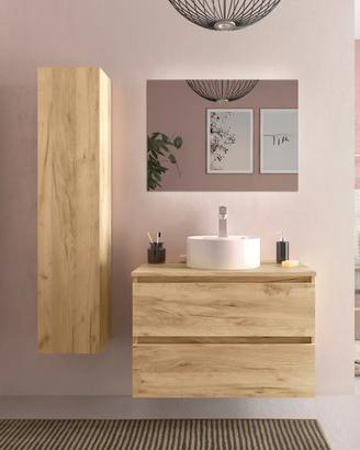 MOBILE BAGNO SOSPESO + COLONNA LATERALE