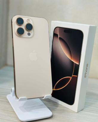 IPHONE 16 PRO MAX 256 GIGA CON GARANZA 12 MESI