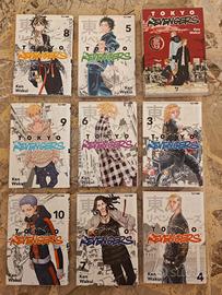 Manga "Tokyo Revengers" Volumi da 1 a 10