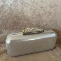 Pochette rigida argento