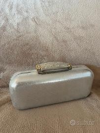 Pochette rigida argento