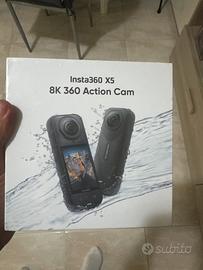 Insta 360 x5  8k 360 action cam