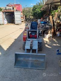 trattorino pulisci spiagge e giardini 