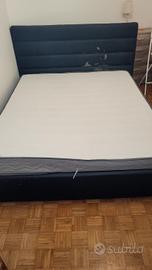 Materasso matrimoniale + letto gratis
