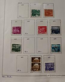 Lotto francobolli Israele