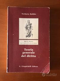 Teoria generale del diritto - Norberto Bobbio