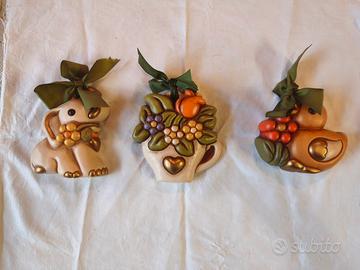 Tris sospensioni Thun ceramica vintage 