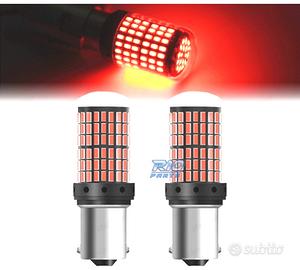 LED LAMPADINE BA15S CANBUS ROSSE