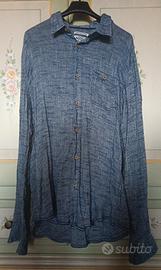 Camicia da uomo blu Alcott
