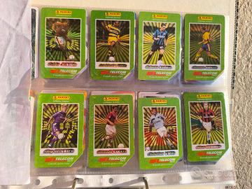 schede carte telefoniche calciatori panini