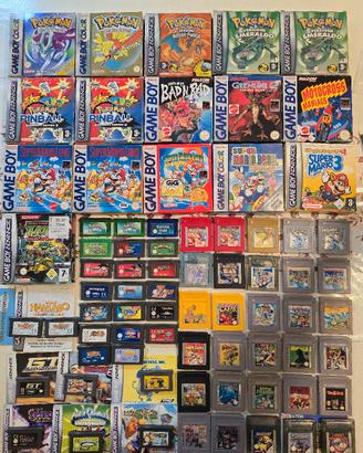 giochi nintendo gameboy e game boy advance 