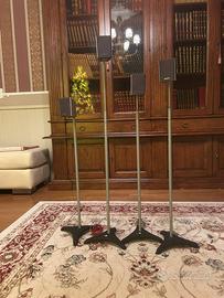 Set 4 Piedistalli per casse Hom
