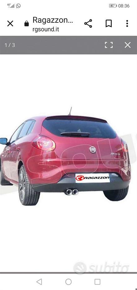 Subito - FR Tuning - Spoiler Fiat Grande Punto Alettone Abarth