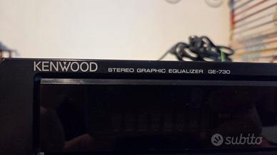 kenwood equalizzatore grafico
