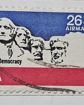 Francobolli USA lotto Stati Uniti Monte Rushmore