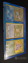 lotto carte pokemon vintage 