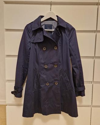 Trench donna Bershka blu taglia M