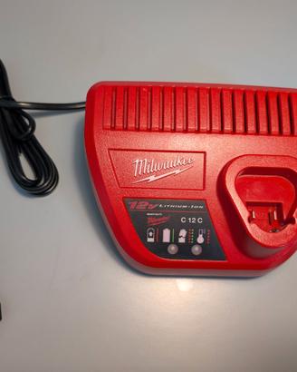 Caricabatterie Originale Milwaukee C12C per Batter