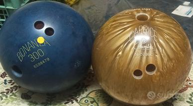 2 palle da bowling vintage made in U.S.A