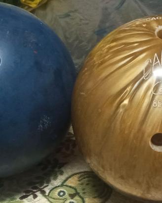 2 palle da bowling vintage made in U.S.A