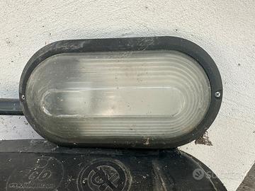 Plafoniera da parete esterno