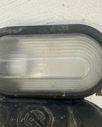 Plafoniera da parete esterno