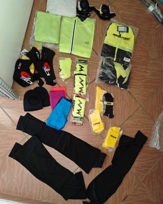 4 Divise ciclismo estate inverno NUOVO 