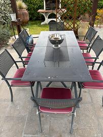 Tavolo giardino 210cm x 100cm (allungabile 300cm)