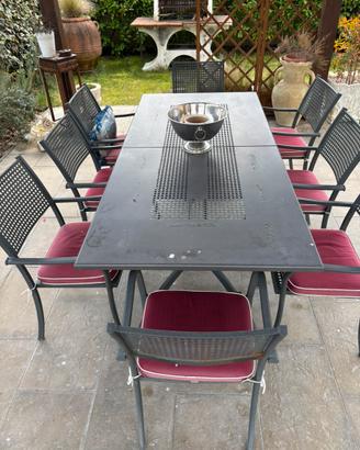 Tavolo giardino 210cm x 100cm (allungabile 300cm)