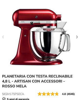 Kitchenaid con accessori
