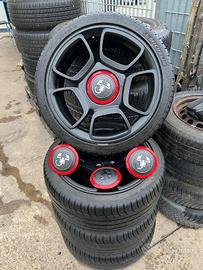 Cerchi 17" Fiat 500 Abarth