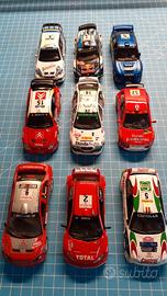 9 modellini in scala 1:43 - Auto da corsa RALLY. - Collezionismo In vendita  a Como