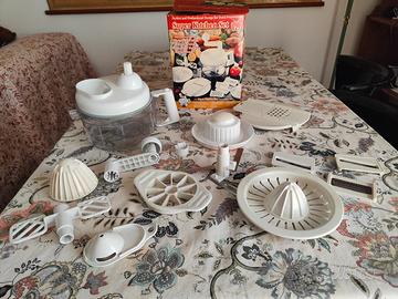 kit spremiagrumi e taglia verdure 