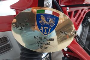 Moto Morini targa Oro ASI FMI 350 kanguro canguro 