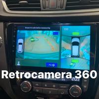 Autoradio navigatore qashqai recupero 4 camere
