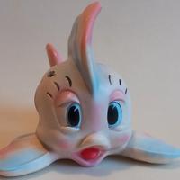 Ledraplastic - pupazzo pesciolina Cleo anni '70