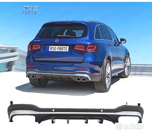 DIFFUSORE MERCEDES GLC X253 SUV 15-18 LOOK AMG GLC