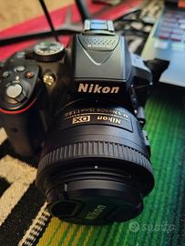 Nikon D5300 e 4 obbiettivi: 35, 50, 18-55, 55-200