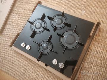 Piano cottura/fornelli/cucina gas hotpoint 4 fuoch